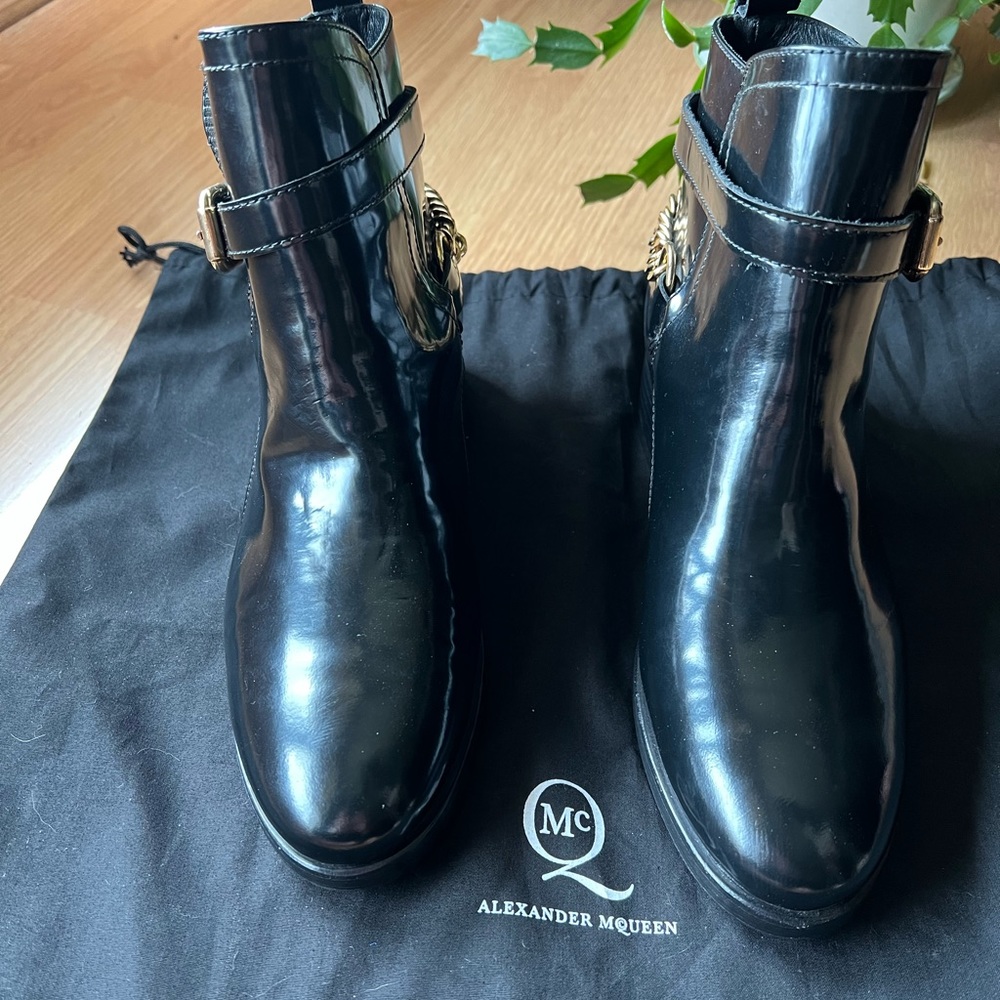 Alexander McQueen Leather Boots - Picture 4 of 5